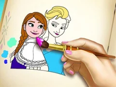 بازی Ice Kingdom Coloring Book آنلاین