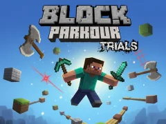 بازی Block Parkour Trials آنلاین