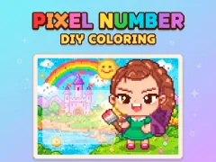 بازی Pixel Number  DIY Coloring آنلاین