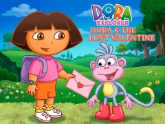 بازی Dora The explorer Dora & The Lost Valentine آنلاین