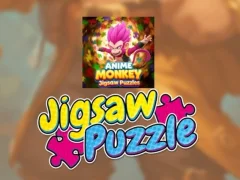 بازی Anime Monkey Jigsaw Puzzles آنلاین