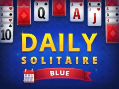 بازی Daily Solitaire Blue آنلاین