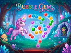 بازی Bubble Gems آنلاین