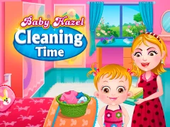 بازی Baby Hazel Cleaning Time آنلاین