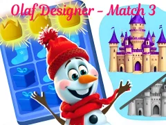 بازی Olaf Designer - Match 3 آنلاین