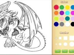 بازی Dragon Chimera Coloring Book آنلاین