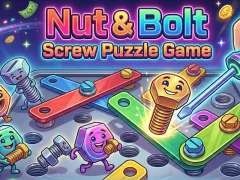 بازی Nut & Bolt Screw Puzzle Game آنلاین
