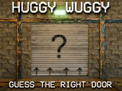 بازی Huggy Wuggy Guess the right door آنلاین