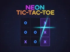 بازی Neon Tic-Tac-Toe آنلاین