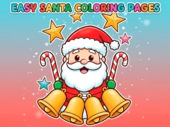 بازی Easy Santa Coloring Pages آنلاین