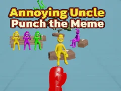 بازی Annoying Uncle Punch the Meme آنلاین