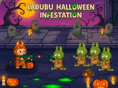 بازی Labubu Halloween Infestation آنلاین