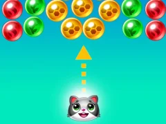 بازی Save the cats Bubble shooter آنلاین