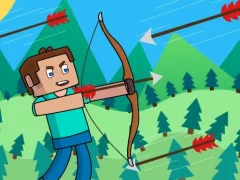 بازی Noob Archer Monster Attack آنلاین
