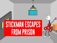 بازی Stickman Escapes From Prison آنلاین