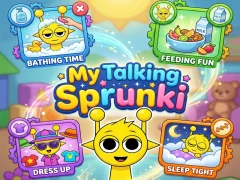 بازی My Talking Sprunki آنلاین