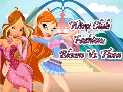 بازی Winx Club Fashion: Bloom vs Flora آنلاین