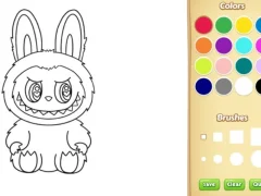 بازی Labubu Coloring Book آنلاین