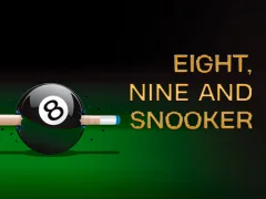 بازی Nine, eight and snooker آنلاین