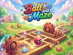 بازی Ball and Maze آنلاین