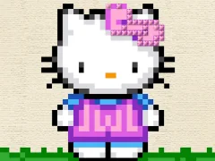 بازی Hello Kitty Cross Stitch آنلاین