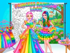بازی Princess Rainbow Look آنلاین