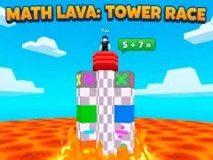 بازی Math Lava: Tower Race آنلاین