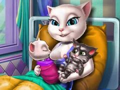 بازی Angela Twins Birth آنلاین