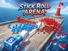 بازی Stick Roll Arena آنلاین