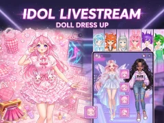 بازی Idol Livestream: Doll Dress Up آنلاین