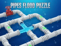 بازی Pipes Flood Puzzle آنلاین