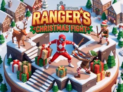 بازی Power Rangers Christmas run آنلاین