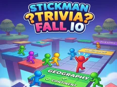 بازی Stickman Trivia Fall IO آنلاین