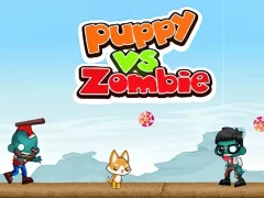 بازی Puppy vs Zombie آنلاین
