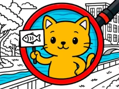 بازی Find The Cat Cat Search آنلاین