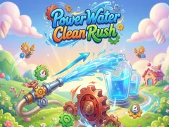 بازی Power Water Clean Rush آنلاین