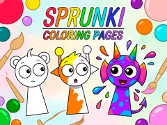 بازی Sprunki Coloring Pages آنلاین