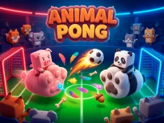 بازی Animal Paws Pong آنلاین
