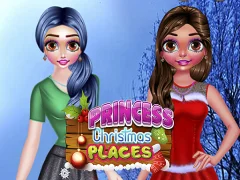 بازی Princess Christmas Places آنلاین
