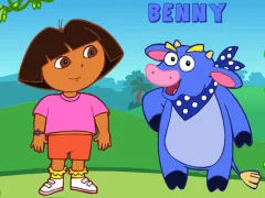 بازی Dora's Meet My Friends آنلاین