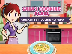 بازی Sara's Cooking Class: Chicken Fettuccine Alfredo آنلاین