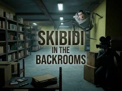 بازی Skibidi In The Backrooms آنلاین