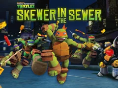 بازی Teenage Mutant Ninja Turtles: Skewer in the Sewer آنلاین