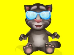 بازی Baby Talking Tom Eye Doctor آنلاین