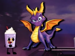 بازی Flappy Spyro Grimace آنلاین