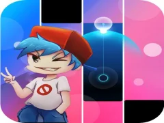 بازی Friday night funkin Piano Tiles آنلاین