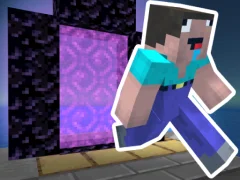 بازی Noob Steve Parkour آنلاین