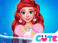 بازی Princess Turned Into Mermaid آنلاین