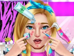 بازی Pimple Treatment Makeover Salon آنلاین