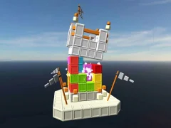 بازی Castle Destruction Blocks آنلاین